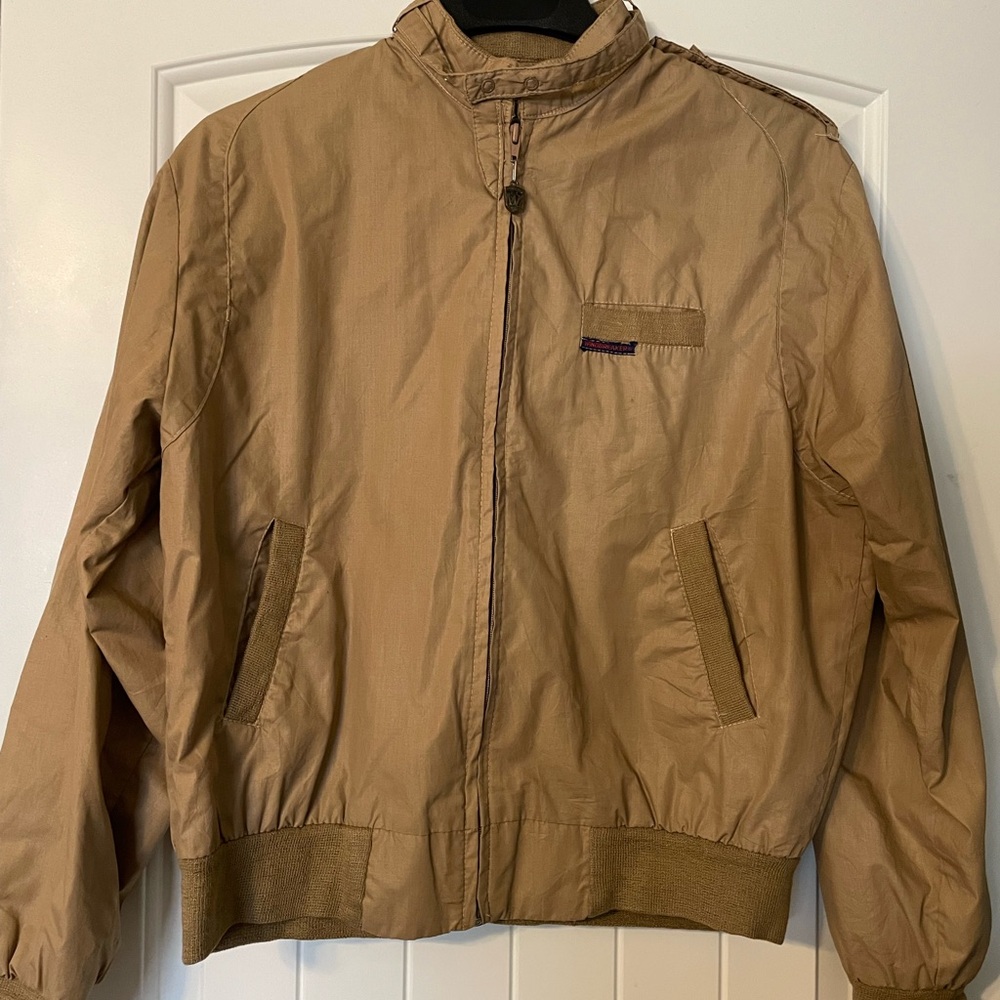 Vtg Tan Jacket Men’s M